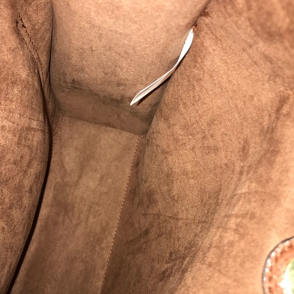 BRAND NEW STEVE MADDEN Cognac Color Purse (2) - Picture 7 of 8